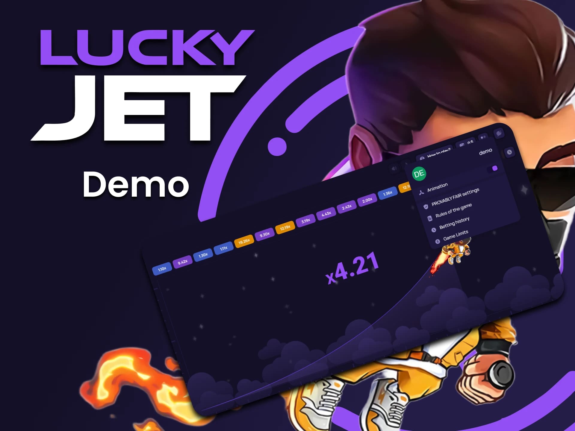 Lucky Jet — большой выигрыш, множитель ×47.50